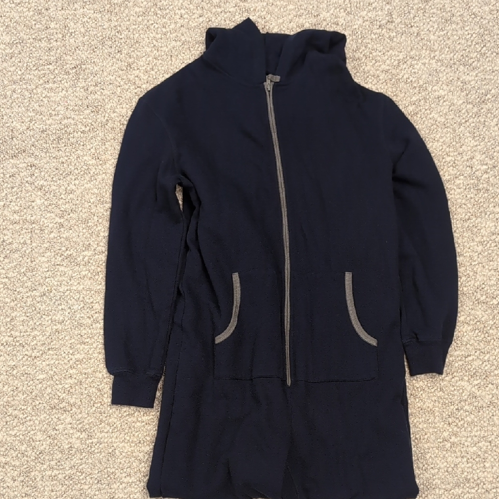 Cozy Navy Blue Adult Onesie